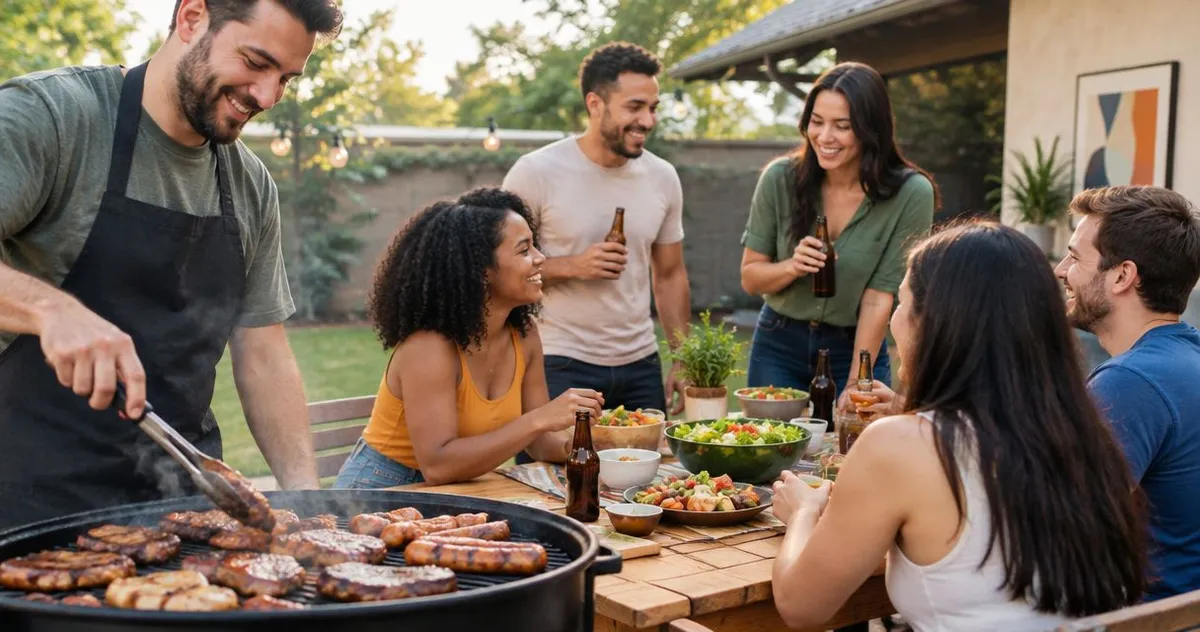 Imagem do post Churrasco para 20 pessoas: como dividir a compra entre amigos