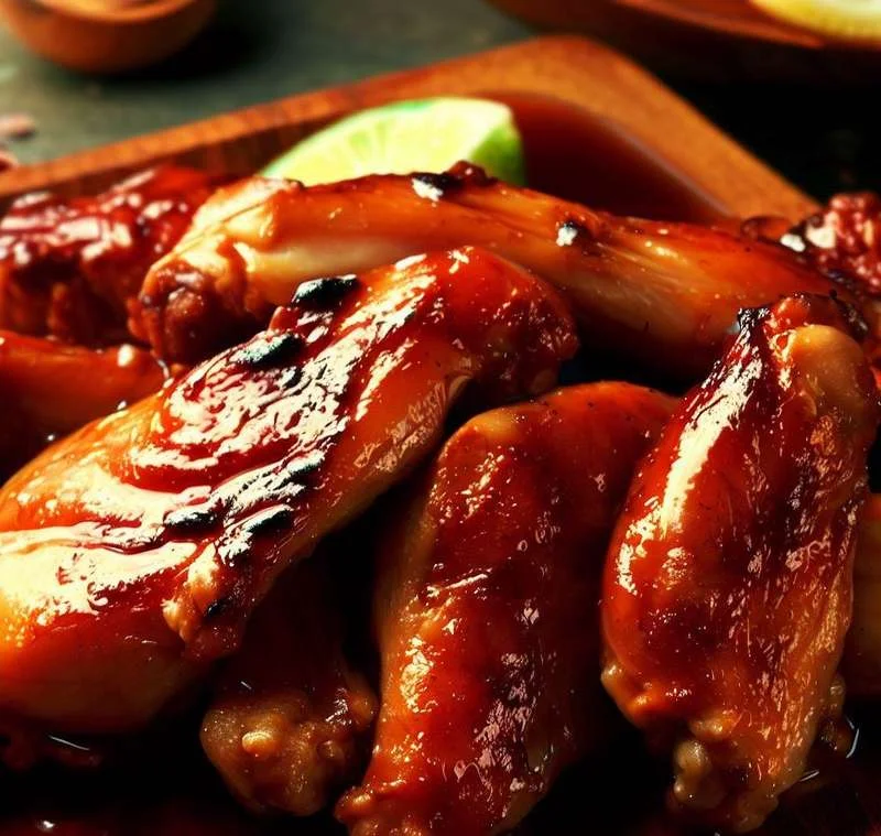 Foto da receita Segredos da Asa de Frango Marinada no Churrasco