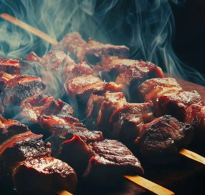 Foto da receita Espetinho de Carne
