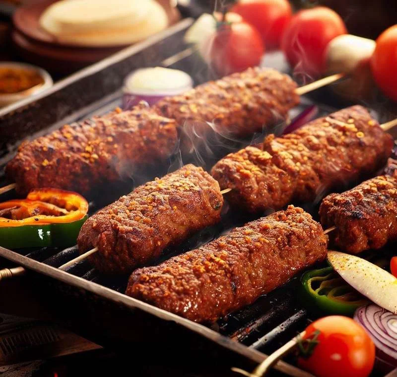 Foto da receita Kafta para churrasco