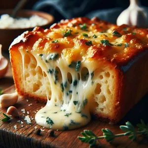 Foto da receita de Pão de Alho com Gorgonzola