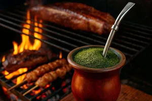 Foto de Como preparar chimarrão perfeito para o churrasco